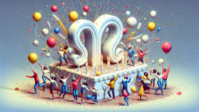 Numero 20 della Smorfia napoletana, 'a festa per l'Ariete. &copy; Immagine creata con Dall-E