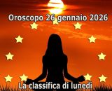 Locandina per l'oroscopo di luned&igrave; 26 gennaio 2026 - &copy; Roberta Carsoli.