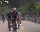 Noval jr. ai Mondiali di ciclismo di Kigali - &copy; Screenshot Eurosport