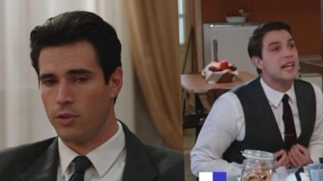 In foto Marcello e Matteo &copy; Rai 1