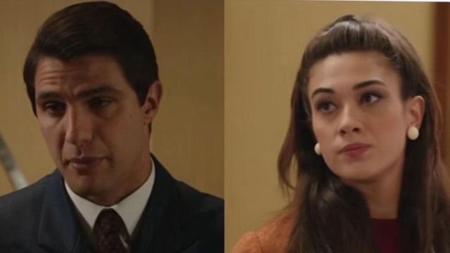 In foto Marcello e Rosa &copy; Rai 1