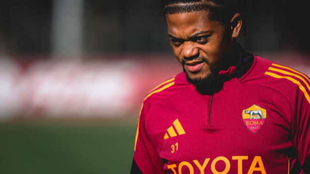 Leon Bailey, centravanti dell'Aston Villa. Foto &copy; As Roma