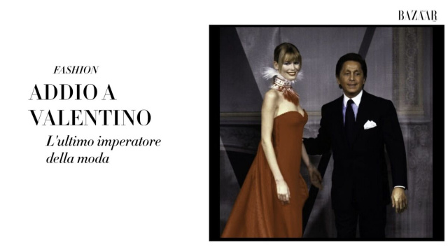 Addio a Valentino Garavani, l'ultimo imperatore della moda &copy; Creative Commons