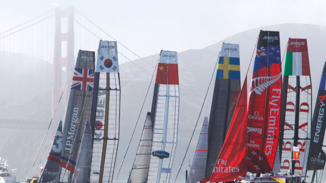 America's Cup Wikimedia Commons.