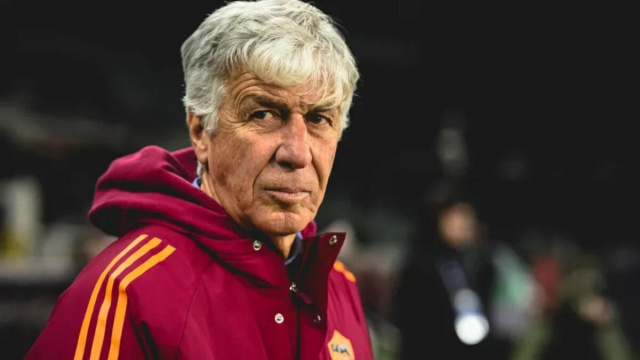 Gasperini, allenatore della ROma (As Roma Official).