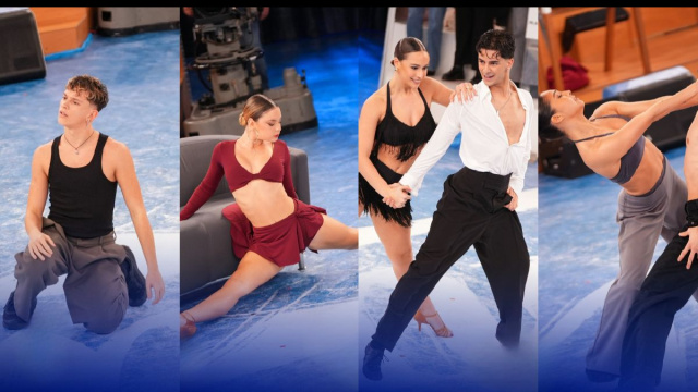 In foto Alessio, Maria Rosaria, Alex e Kiara ad Amici &copy; Mediaset