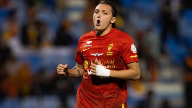 Mateo Retegui, attaccante dell'Al-Qadsiah. Foto &copy; Al-Qadsiah