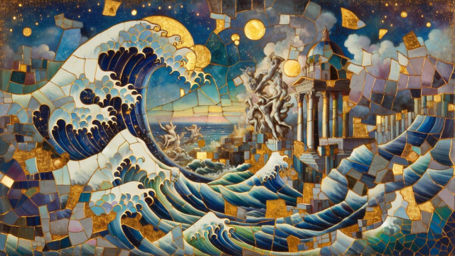 Numero 56 della Smorfia napoletana, 'a caduta. &copy; Immagine creata con Dall-E