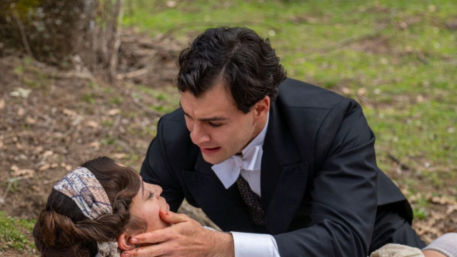 Xavi Lock (Curro de la Mata); Carmen Asecas (Catalina Luj&aacute;n) &copy; Immagine Mediaset