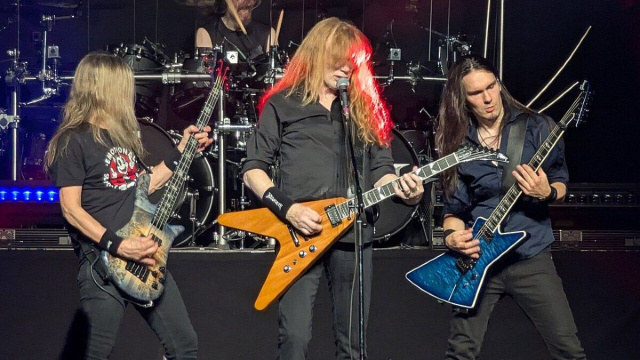 I Megadeth in concerto (Wikimedia COmmons).