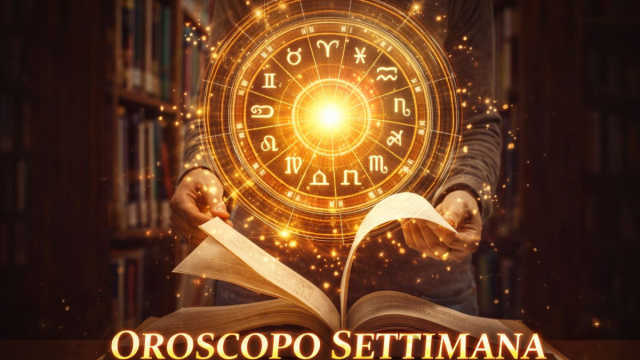Locandina per l'oroscopo della settimana con classifica - &copy; Copilot IA.
