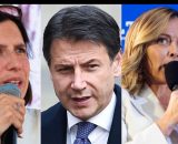 Elly Schlein, Giuseppe Conte e Giorgia Meloni (&copy; Facebook)