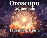 Locandina per l'oroscopo di venerd&igrave; 30 gennaio - &copy; Gemini IA.