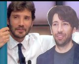 Stefano De Martino e il cartonato di Herbert Ballerina &copy; Rai