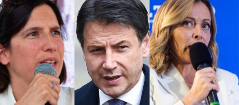 Sondaggi: cresce di oltre un punto il M5s, bene FdI; male il PD