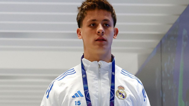 Arda Guler, centrocampista del Real Madrid. Foto &copy; Real Madrid