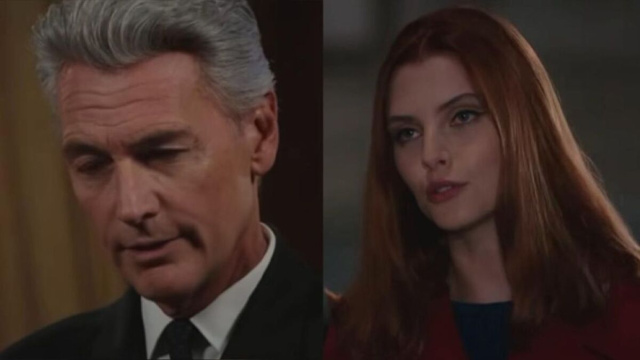 In foto Umberto e Odile © Rai 1