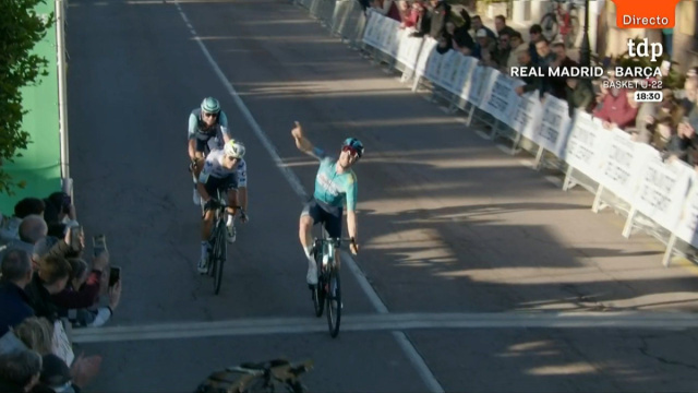 La vittoria di Christian Scaroni - &copy; Screenshot TDP