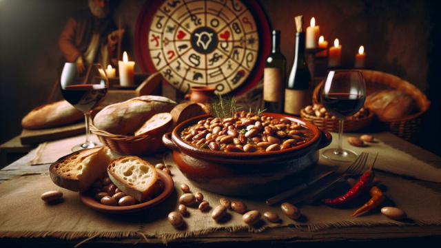 Numero 10 della Smorfia napoletana, 'e fasule, Toro. &copy; Immagine creata con Dall-E