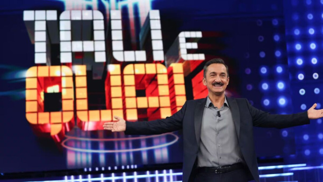 Tali e Quali, il conduttore Nicola Savino (Rai).