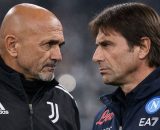 Luciano Spalletti, allenatore della Juventus e Antonio Conte, allenatore del Napoli. Foto &copy; IA