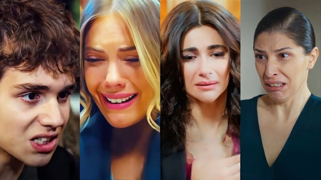 Erim, Aysel, Yildiz e Sahika di Forbidden fruit © Mediaset.