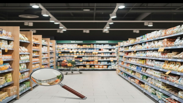 Immagine creata con IA. Rappresentazione simbolica: ricerca di informazioni per una spesa consapevole.