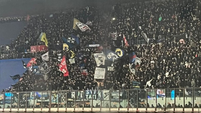 Tifosi del Pisa a San Siro @ foto Not Occasional Fans- Facebook