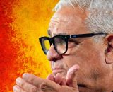 Pantaleo Corvino @ foto principale pagina Facebook U.S. Lecce, grafica I.A.