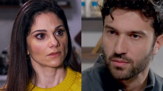 Rosa e Damiano - screenshot © Un posto al sole.