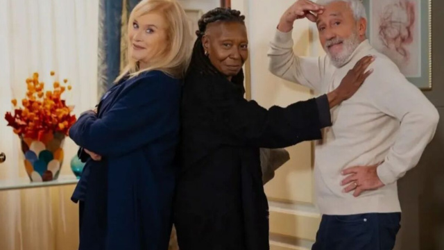 Whoopi Goldberg e Patrizio Rispo un posto al sole