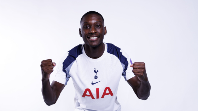 Kolo Muani, attaccante del Tottenham. Foto &copy; Tottenham