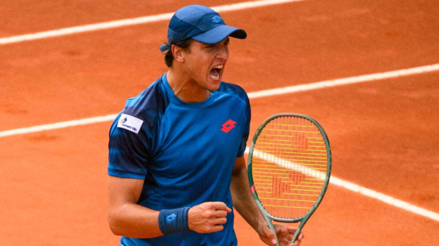 Luciano Darderi (and dad) dare to dream big  ATP Tour  Tennis &copy; Creative Commons