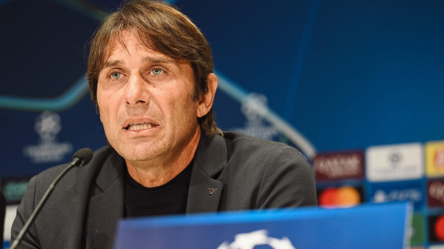 Antonio Conte, allenatore del Napoli. Foto &copy; Napoli