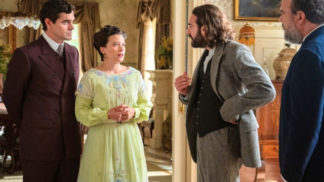 Jacobo, Martina e Adriano de La Promessa © Mediaset.