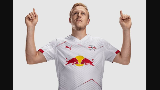 Xaver Schlager, centrocampista del Lipsia. Foto &copy; Lipsia