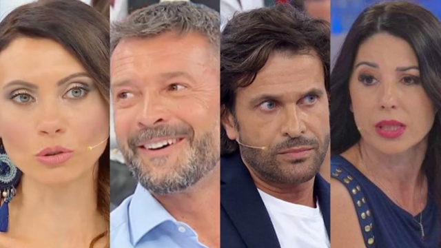 Agnese, Roberto, Alessio e Rosanna - screenshot &copy; Canale 5