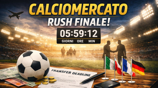 Calciomercato, rush finale. Foto &copy; IA