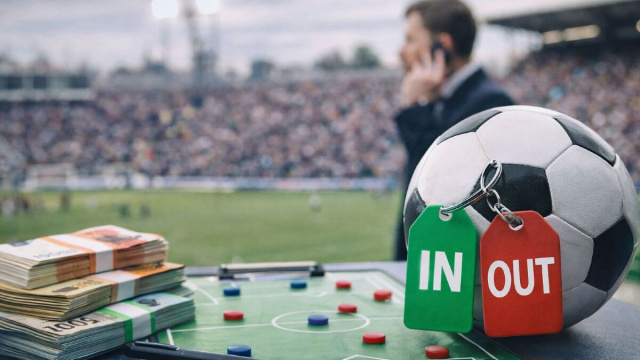 Calciomercato vicino alla chiusura @ immagine I.A.