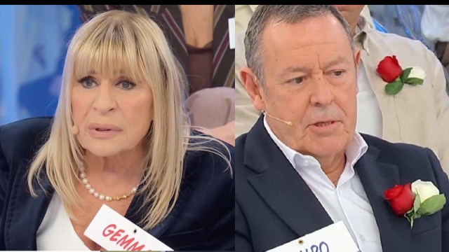 Gemma Galgani e Mauro &copy; Canale 5.