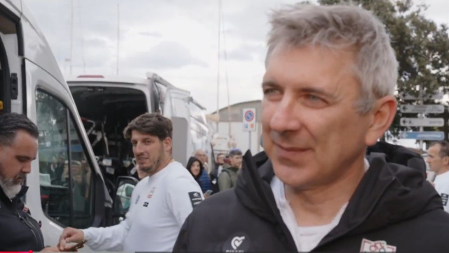 Il Ds della UAE Emirates Fabrizio Guidi - &copy; Youtube Cyclingpro