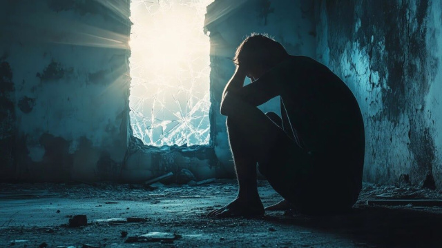 Immagine da Pexels. Rappresentazione simbolica dello stress, la ricerca della disconnessione.