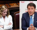Giorgia Meloni e Giuseppe Conte (&copy; Facebook)