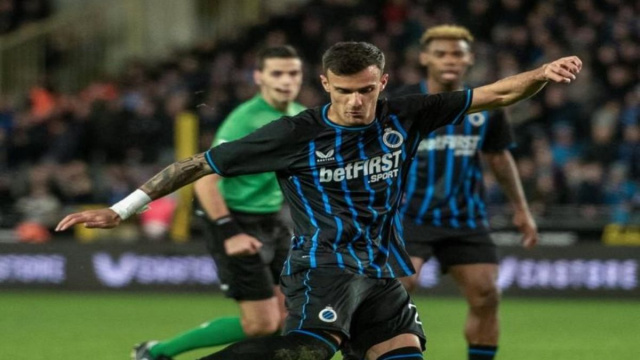 Aleksandar Stankovic (20) numeri da top al Club Brugge, l'Inter potrebbe pensare al riacquisto. (Foto: profilo Instagram Aleksandar Stankovic)