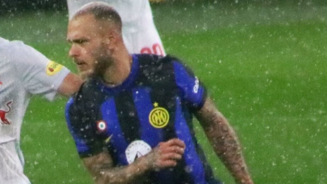 Federico Dimarco in azione (Wikimedia Commons).