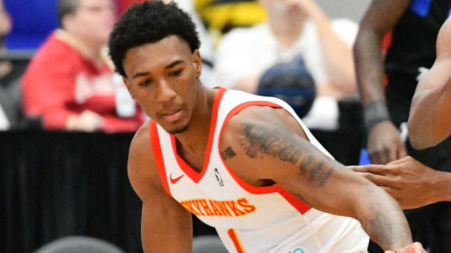 Lakeland Magic vs College Park Skyhawks. RP Funding Center. Lakeland, Fla. Nov. 16, 2019. (Photo by Tom Hagerty.)
