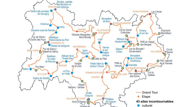 Le Grand Tour Auvergne-Rh&ocirc;ne-Alpes - Auvergne-Rh&ocirc;ne-Alpes Tourisme ... &copy; Creative Commons