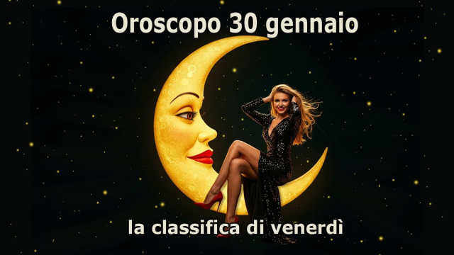 Locandina per l'oroscopo di venerd&igrave; 30 gennaio - &copy; Pixabay IA.