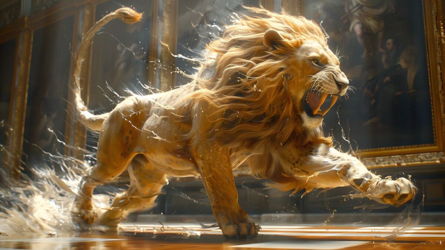 Segno zodiacale del Leone &copy; Pixabay.