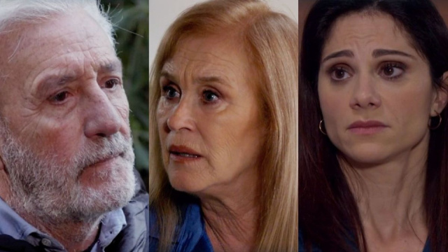 Raffaele, Ornella e Rosa - screenshot &copy; Un posto al sole